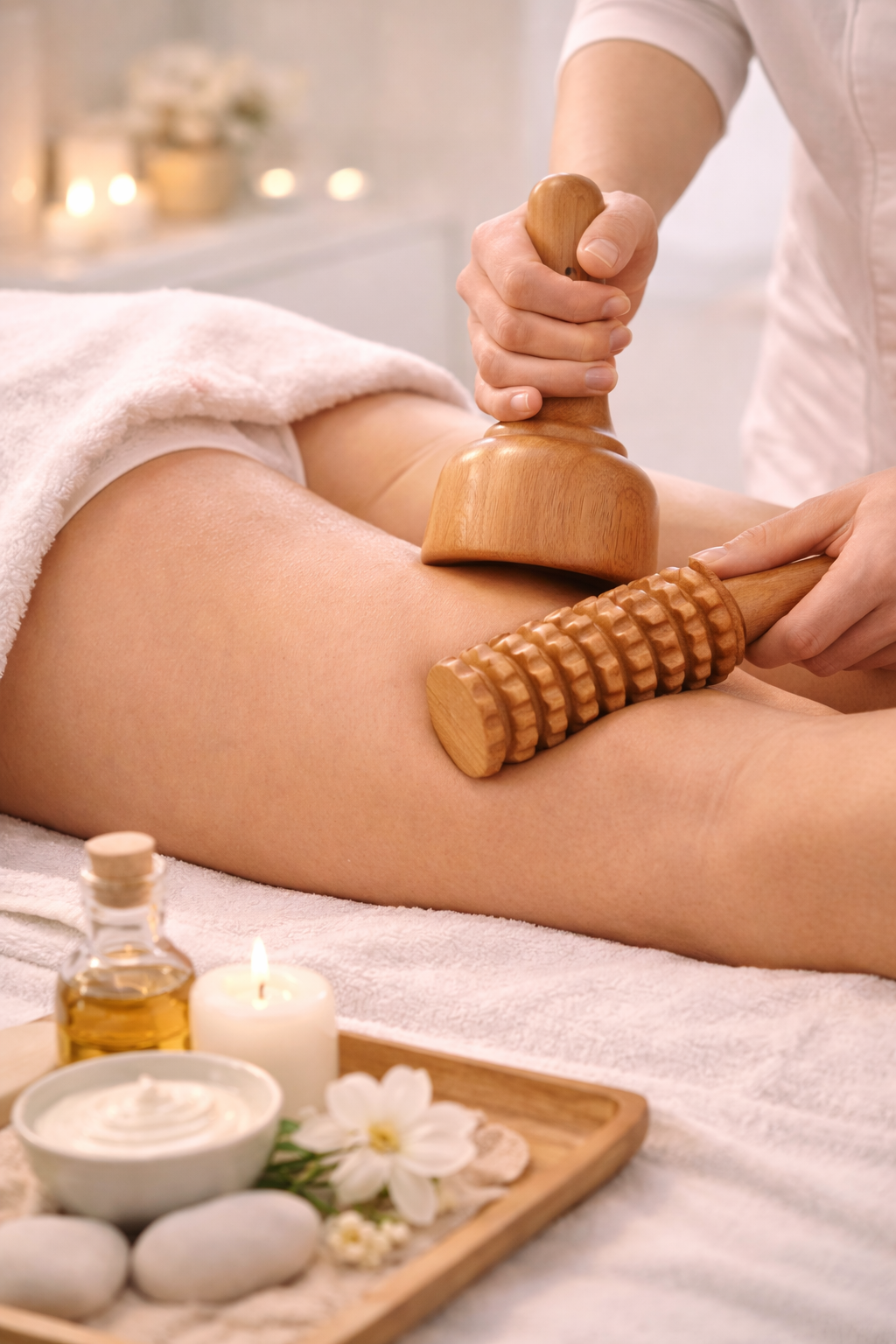 Anti-Cellulite & Maderotherapy massage