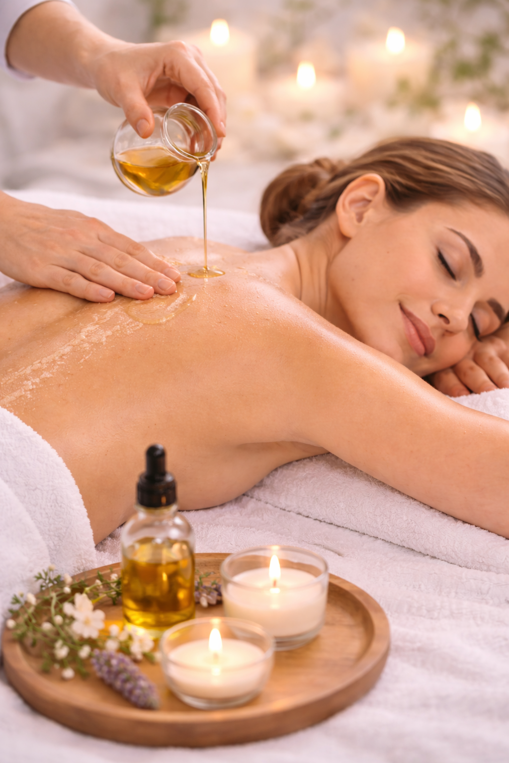 Hot oil - Candle massage